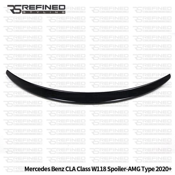 AMG STYLE FOR MERCEDES W118 C118 CLA CLA45 GLOSS BLACK BOOT REAR TRUNK SPOILER